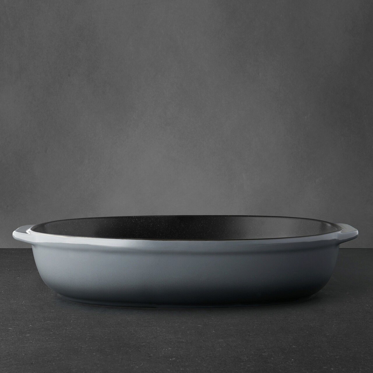 Vas de copt oval BergHOFF, Gem, 36 x 26 x 7 cm, 5 L, ceramica emailata - imagine 3
